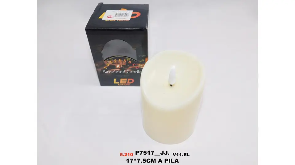 Candelabros Electrónicos Veladora 17 cm Veladoras Eléctricas 5