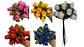Mini Ramo Rosas 12x12 Flores Artificiales Pequeña Decoración - Miniatura 1