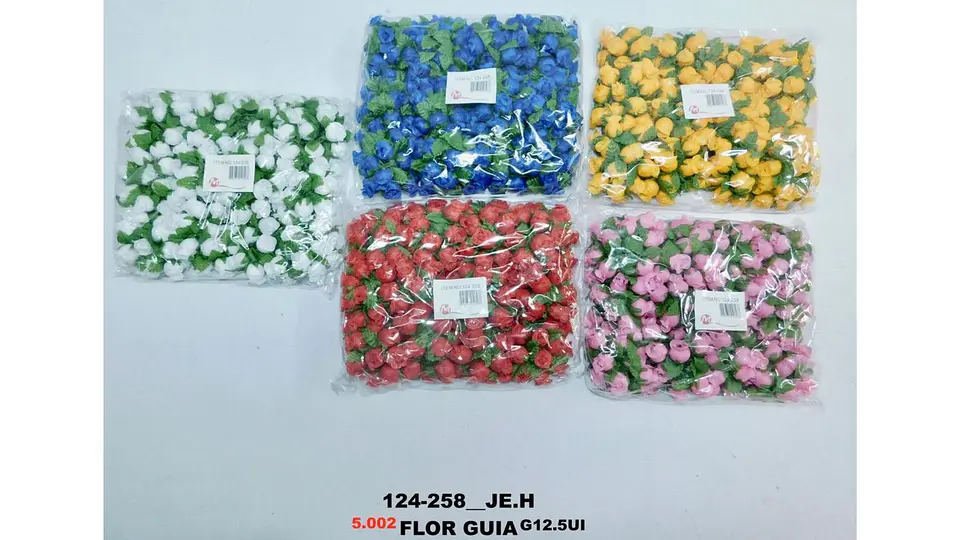 Mini Ramo Rosas 12x12 Flores Artificiales Pequeña Decoración 8