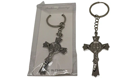 Llavero metálico X12und Cristo Crucificado Jesús Crucificado