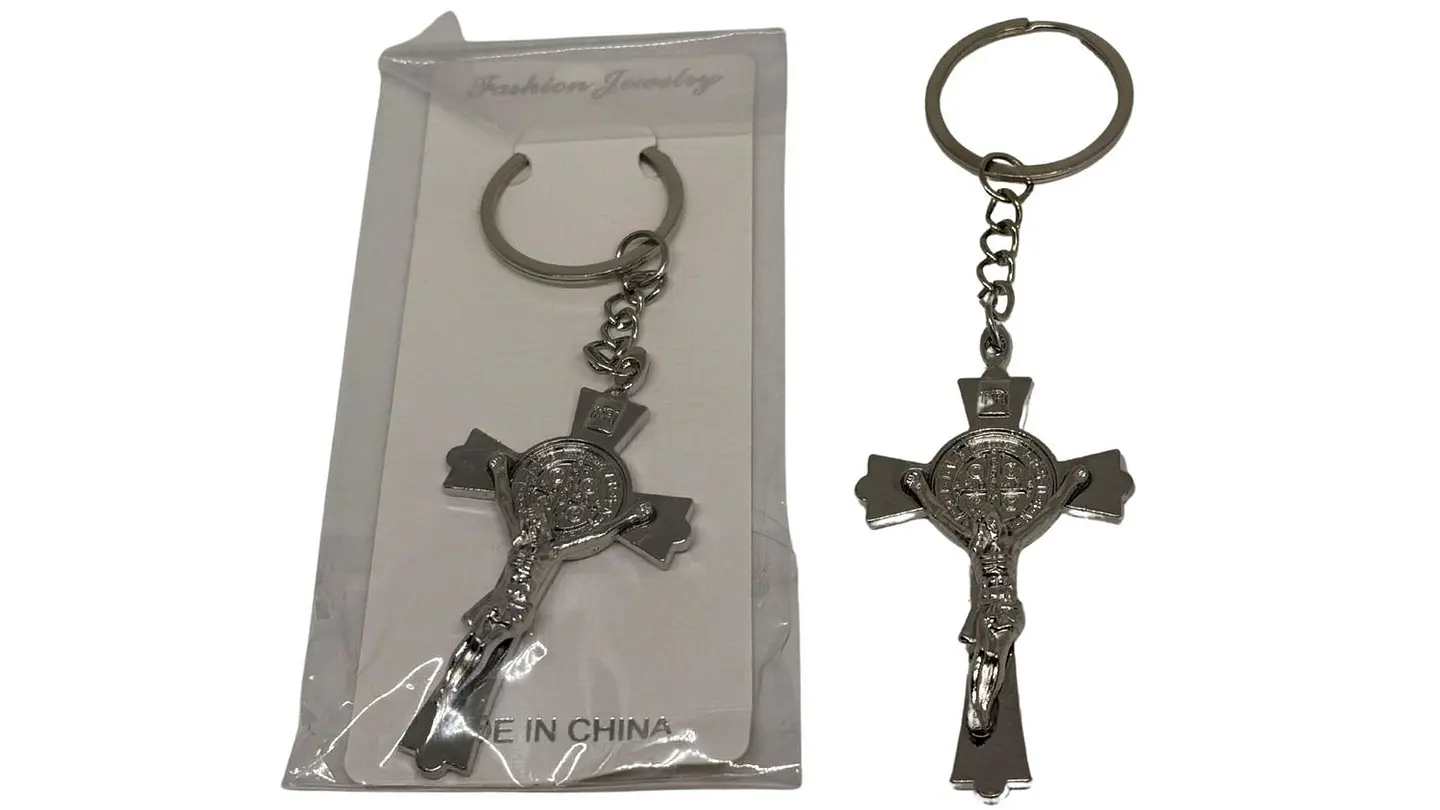 Llavero metálico X12und Cristo Crucificado Jesús Crucificado 1
