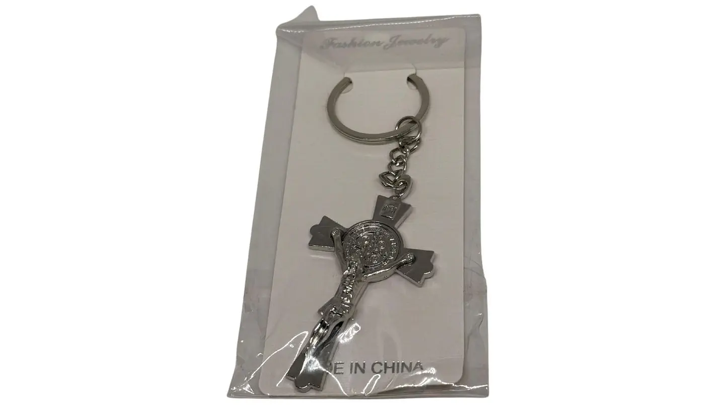 Llavero metálico X12und Cristo Crucificado Jesús Crucificado 2