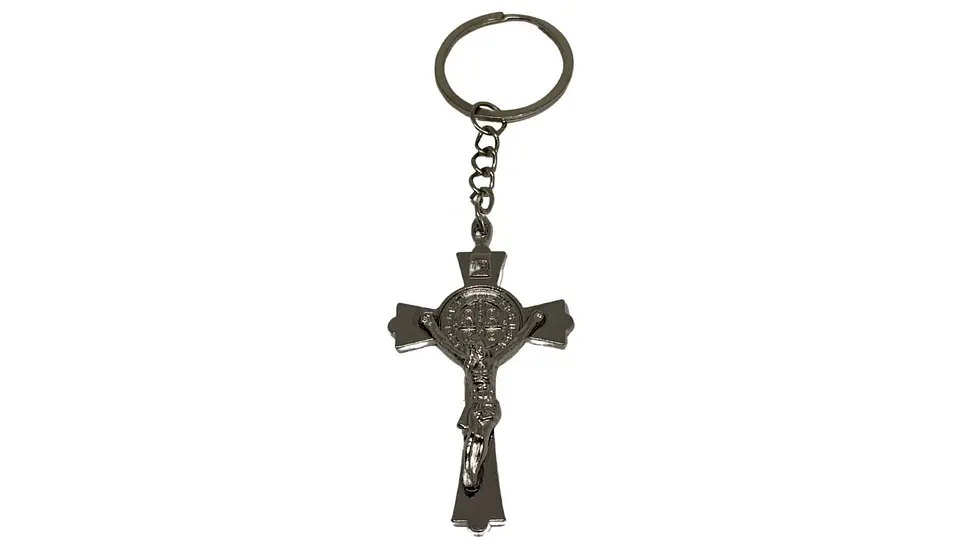 Llavero metálico X12und Cristo Crucificado Jesús Crucificado 3