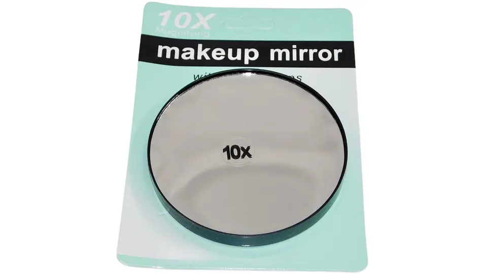 Espejo 10x Que Aumenta El Tamaño Portatil Maquillaje Belleza 2