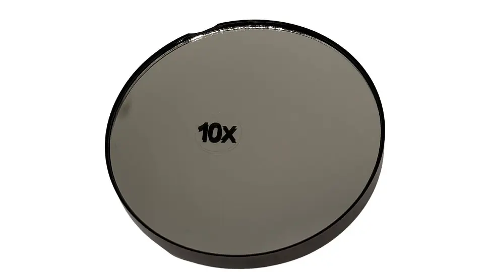 Espejo 10x Que Aumenta El Tamaño Portatil Maquillaje Belleza 6
