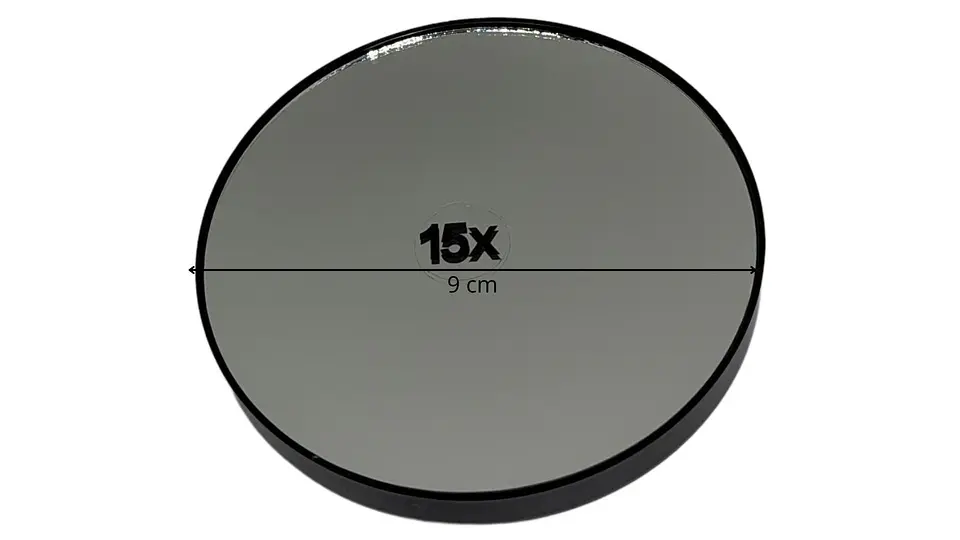 Espejo 15x Que Aumenta El Tamaño Portatil Maquillaje Belleza 4