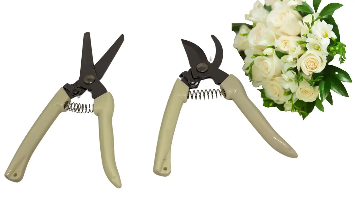 Tijeras De Podar Para Jardín Cortador De Flores Tallos 1