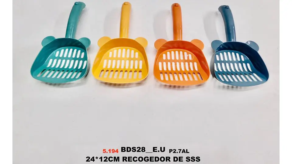 Pala Recogedor De Popo Perro Excremento 4 Colores Resistente 8