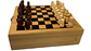 Set Ajedrez madera con +3 accesorios Destapador Sacacorchos - Miniatura 2