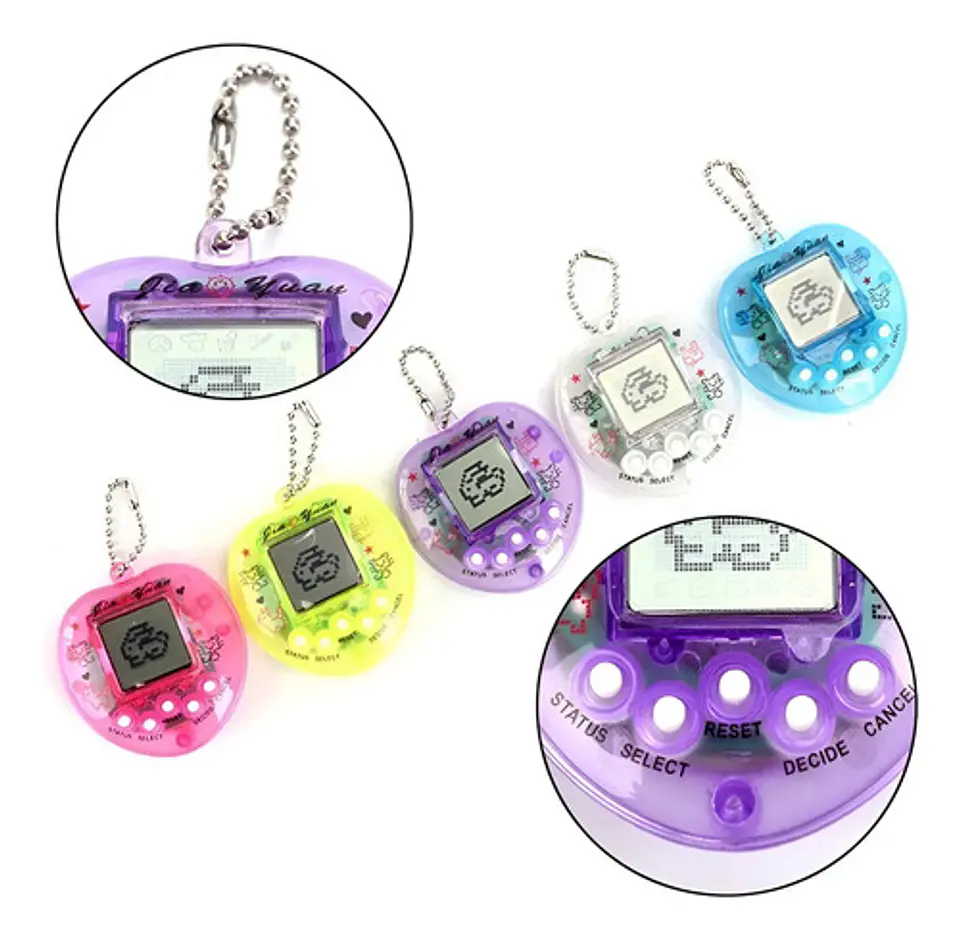 Tamagotchi Mascotas Virtual 168 En 1 Retro Juguete Niños 1