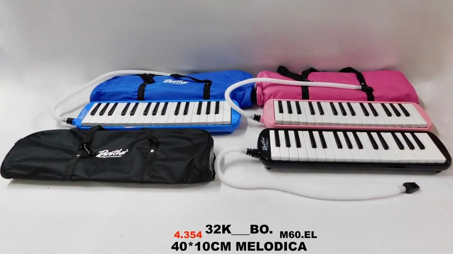 Melodica Escolar De 32 Teclas Estuche Y 3 Accesorios Teclado 7