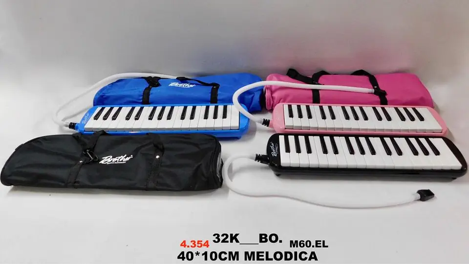 Melodica Escolar De 32 Teclas Estuche Y 3 Accesorios Teclado 7