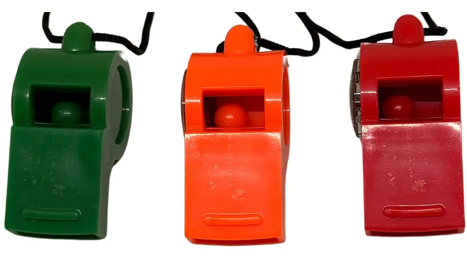 Silbato Pito + Brújula Supervivencia Camping Colores Variado 5