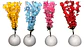 Flores Cerezo Artificial Deco Ramas Hogar 55cm X1und 7 Color - Miniatura 4