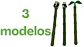 Esfero de panda tallo bambo de tinta en negra X48und 005mm - Miniatura 5