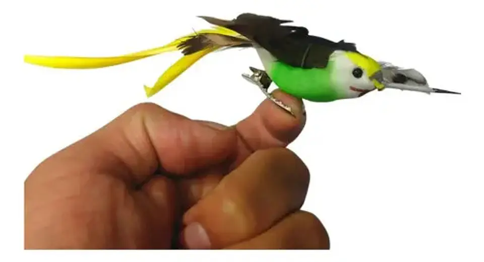 Pájaro Picaflor Para Decoración Jardines O Flores Yy18026  2