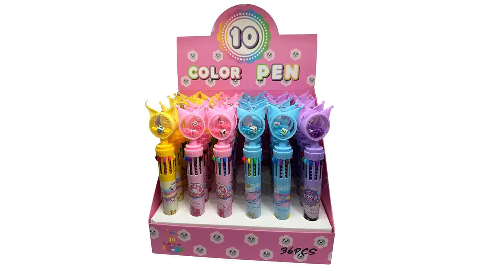 Esfero multi mina 10 colores 1 esfero X36und 2