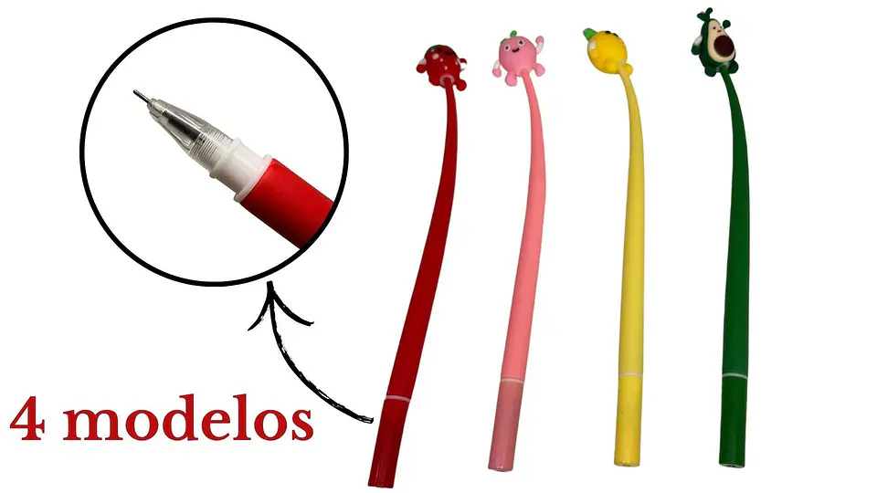 Esfero en Forma Frutas 05mm X1und 3