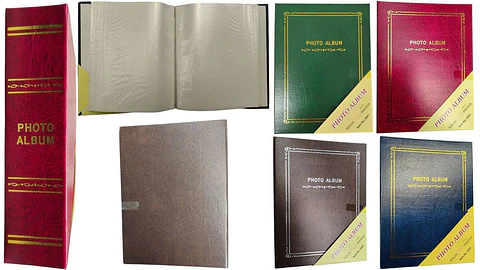 Álbum De Fotos Fotografías Libro 100 Familiar Pasta Dura 5x7