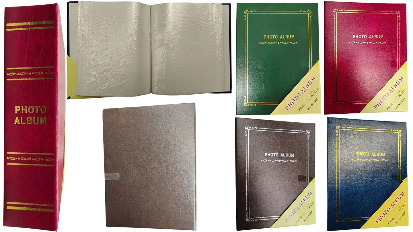 Álbum De Fotos Fotografías Libro 100 Familiar Pasta Dura 5x7 1