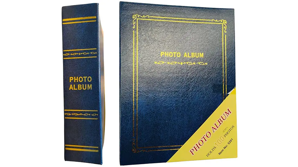 Álbum De Fotos Fotografías Libro 100 Familiar Pasta Dura 5x7 3