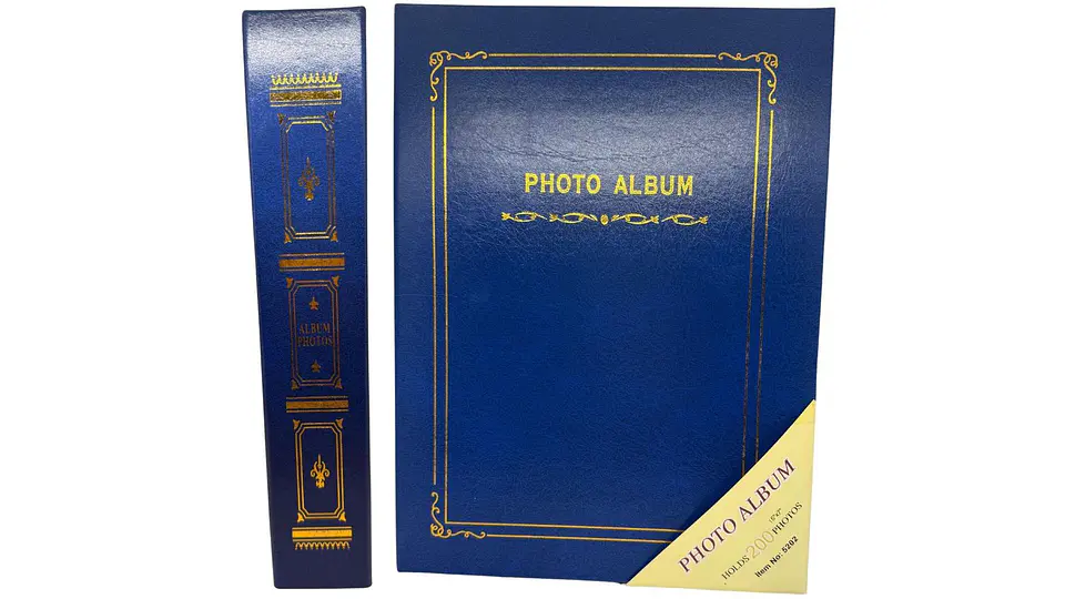 Álbum De Fotos Fotografías Libro 200 Familiar Pasta Dura 5x7 2