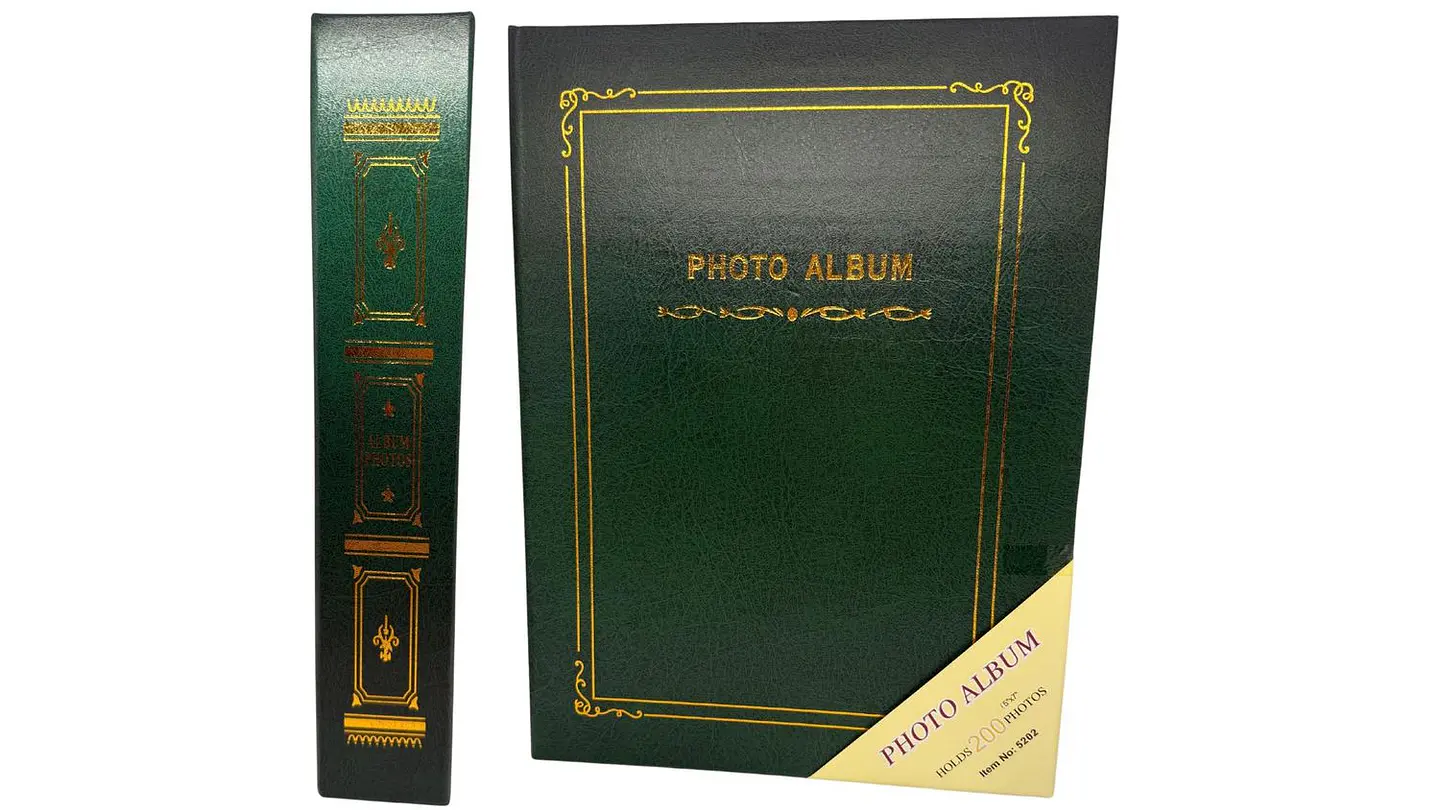 Álbum De Fotos Fotografías Libro 200 Familiar Pasta Dura 5x7 4