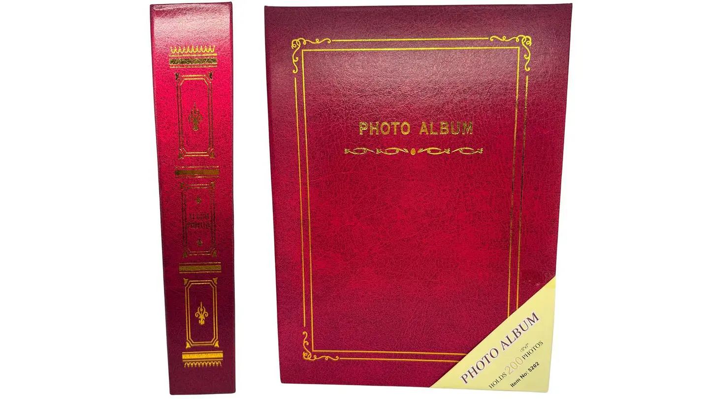 Álbum De Fotos Fotografías Libro 200 Familiar Pasta Dura 5x7 6