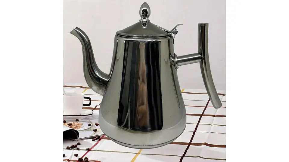 Cafetera Acero Inoxidable + Filtro Café Jarra Térmica Con 2l 6