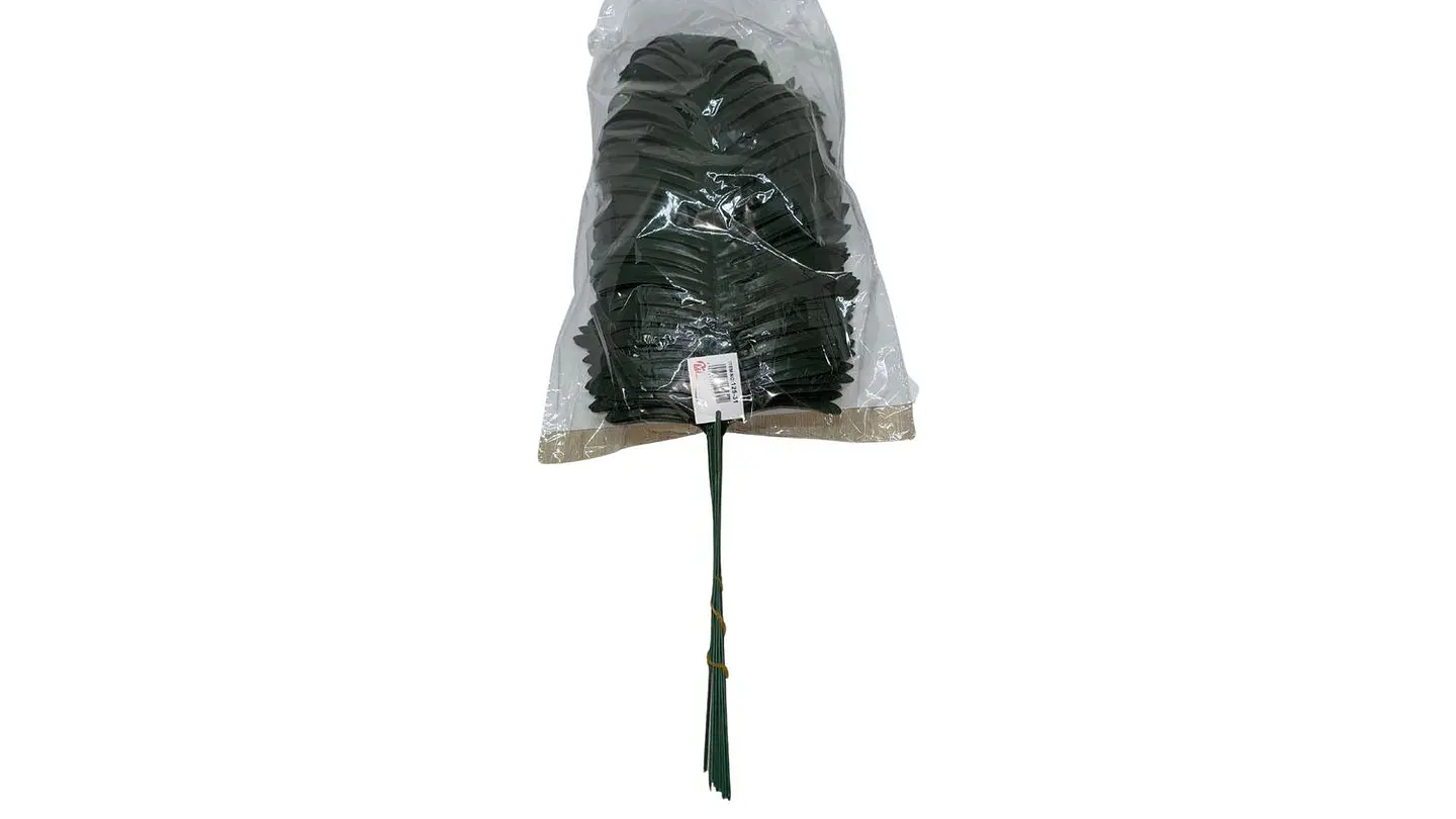 Hojas de Palmeras Decorativa Artificial Mata De Hojas Packx12und 53cm 2