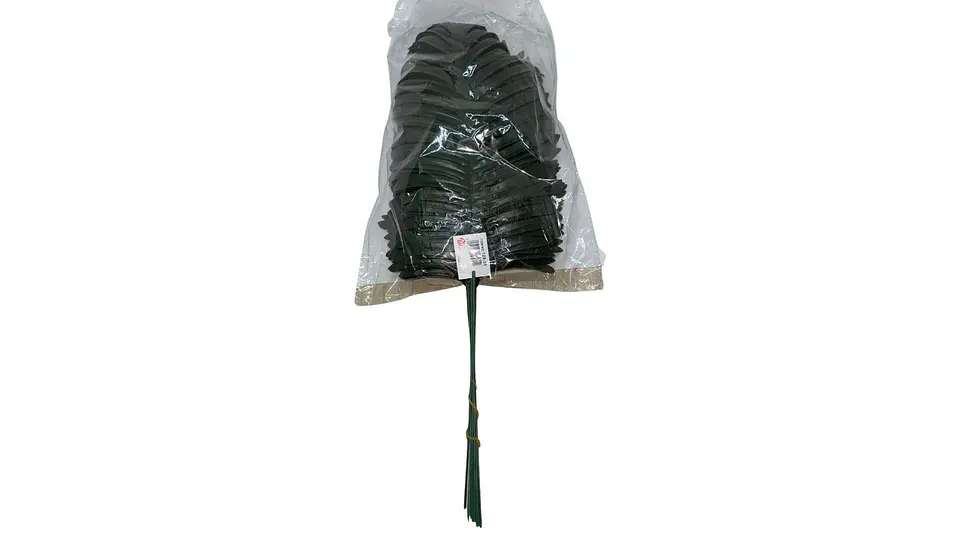 Hojas de Palmeras Decorativa Artificial Mata De Hojas Packx12und 53cm 2