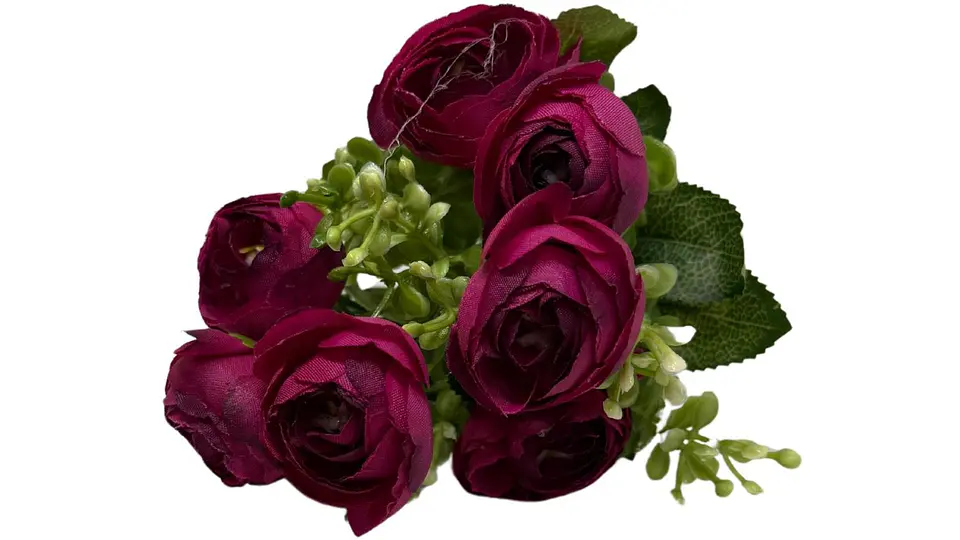 Ramo De Peonias Flores Decorativa Artificial 8 Flores 1 Ramo 3