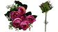 Ramo De Peonias Flores Decorativa Artificial 8 Flores 1 Ramo - Miniatura 6