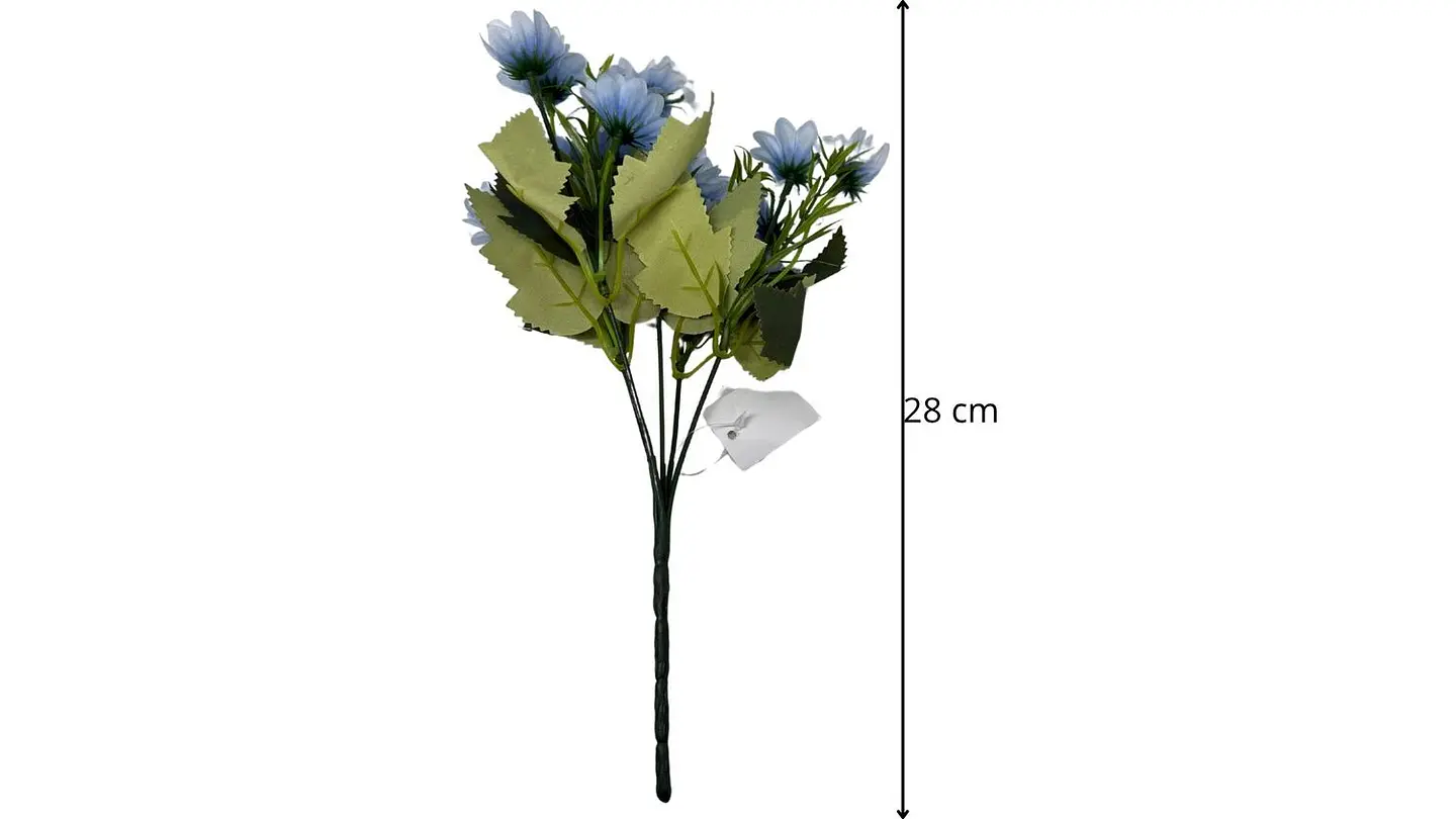Ramo De mini girasoles Flores Decorativa Artificial 18 Flores 1 Ramo 6