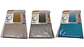 Cortinas Baño Ducha Impermeable Huecos 12 Aros degrade - Miniatura 2