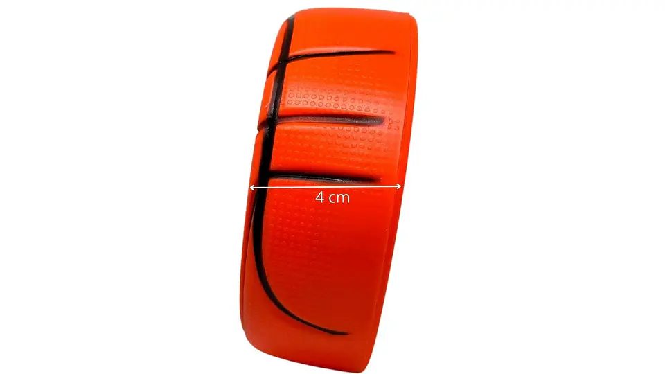 Reloj De Mesa Naranja Despertador Balón de Baloncesto Unisex 5