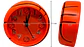 Reloj De Mesa Naranja Despertador Balón de Baloncesto Unisex - Miniatura 7