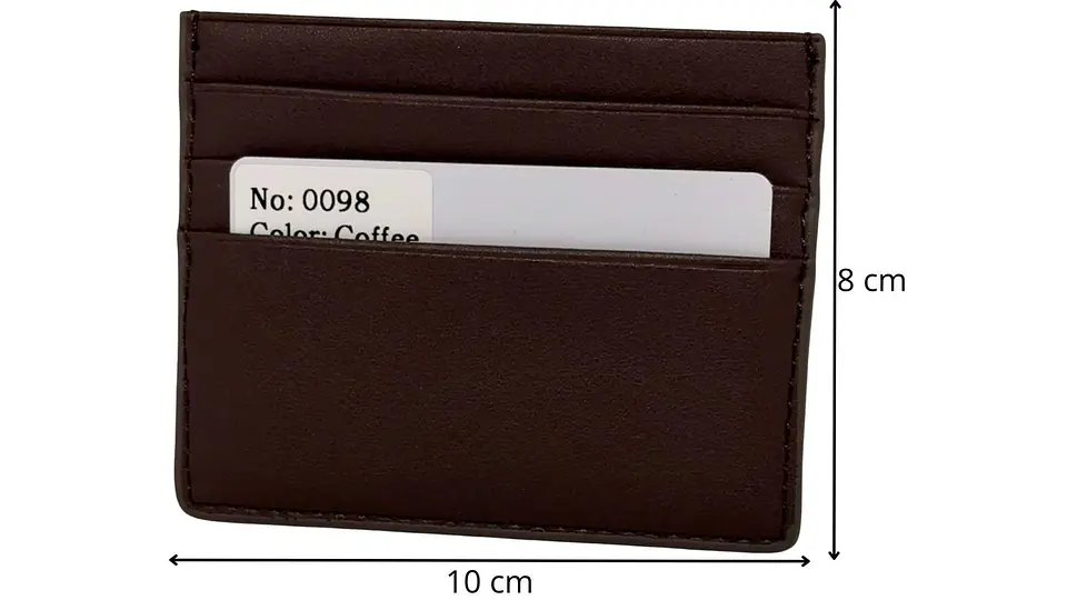 Billetera Tarjetero Portadocumentos Cartera Rfid 7compartimiento 7