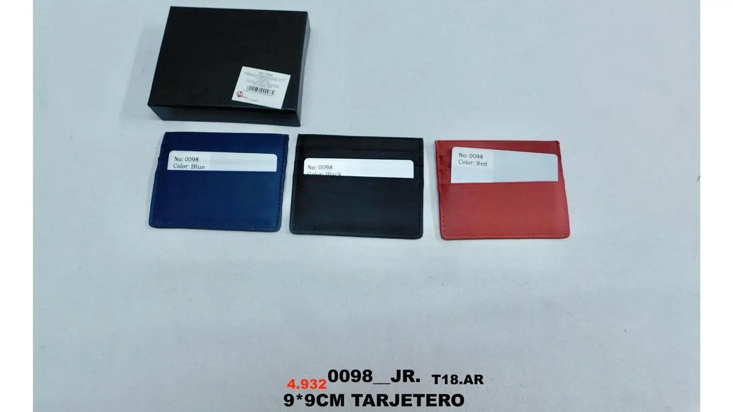 Billetera Tarjetero Portadocumentos Cartera Rfid 7compartimiento 8