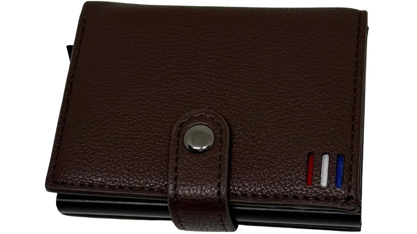 Billetera Tarjetero Porta documentos Cartera 4 Compartimiento 6