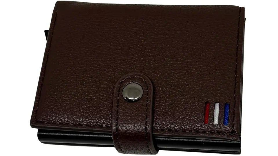 Billetera Tarjetero Porta documentos Cartera 4 Compartimiento 6