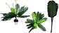 Mata Artificial Helecho Flor Decoración Centro De Mesa Maceta verde - Miniatura 1