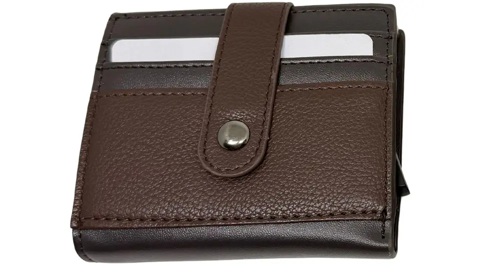 Billetera Tarjetero Porta documentos Cartera 7 Compartimientos 4