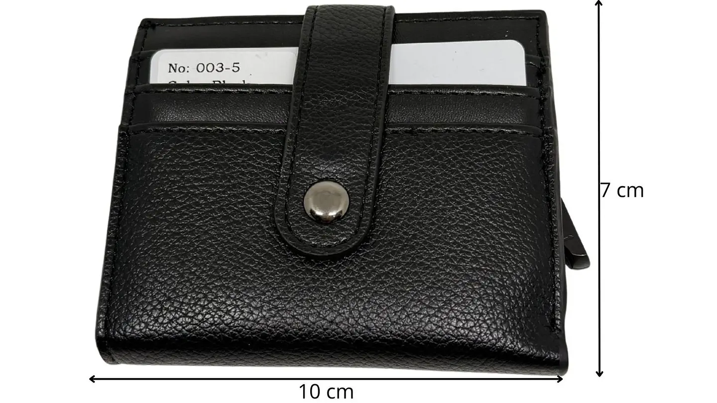 Billetera Tarjetero Porta documentos Cartera 7 Compartimientos 7