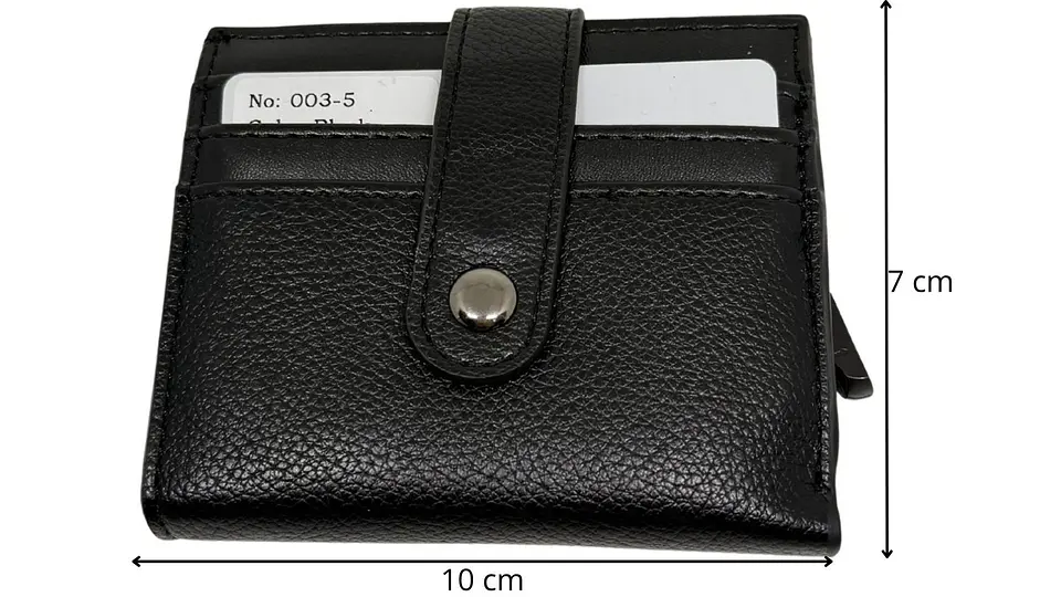 Billetera Tarjetero Porta documentos Cartera 7 Compartimientos 7