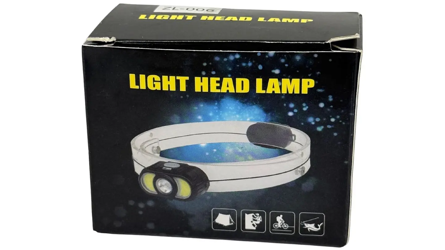 Linterna Portátil Frontal Recargable Luz Led Camping Minera 2
