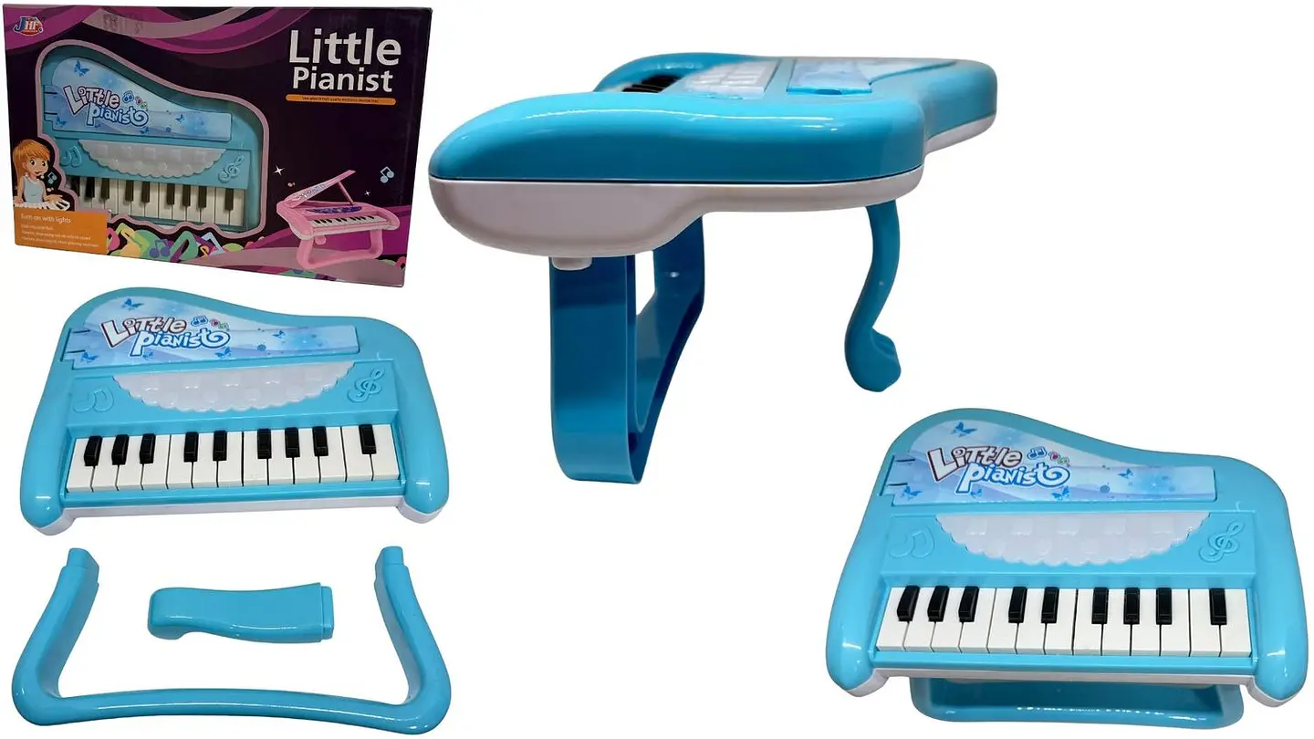 Piano Musical Bebe Juguete Didáctico Color rosado azul niños 3