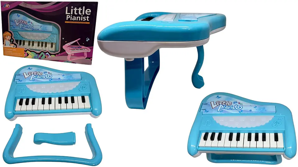 Piano Musical Bebe Juguete Didáctico Color rosado azul niños 3