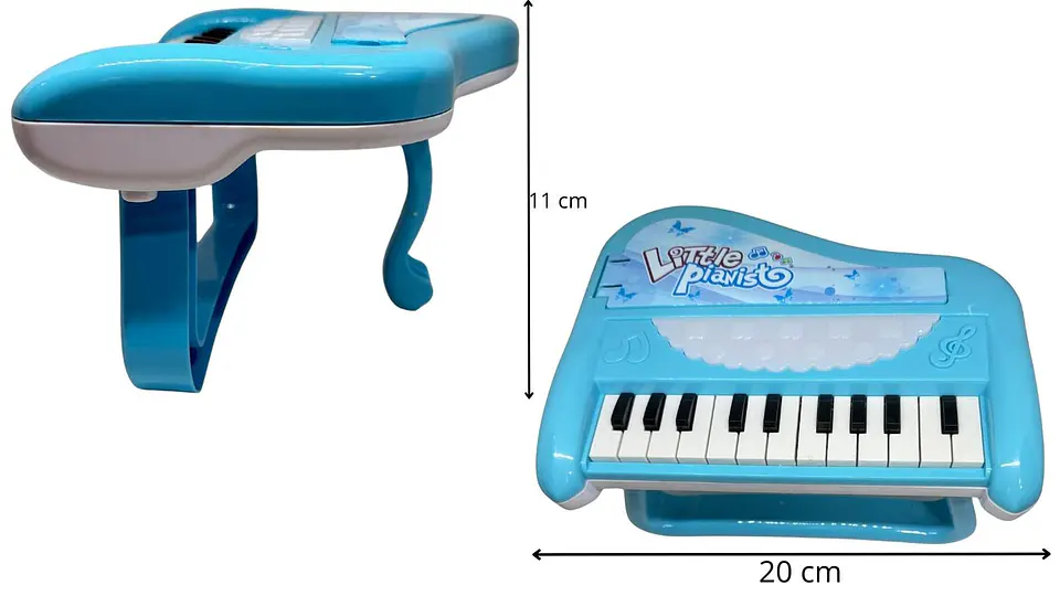 Piano Musical Bebe Juguete Didáctico Color rosado azul niños 5