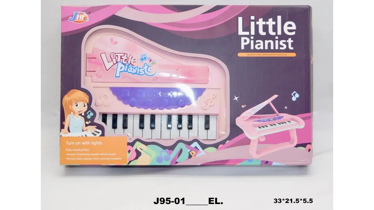 Piano Musical Bebe Juguete Didáctico Color rosado azul niños 7
